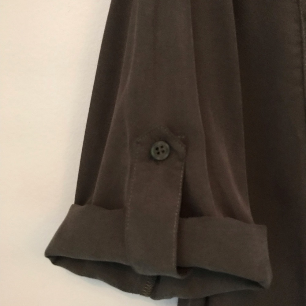 Button down silk Tunic - Picture 4 of 5
